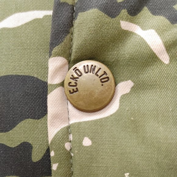 ECKO UNLTD. CAMOUFLAGE VEST WITH 6 FRONT POCKETS SIZE M. - Picture 3 of 7